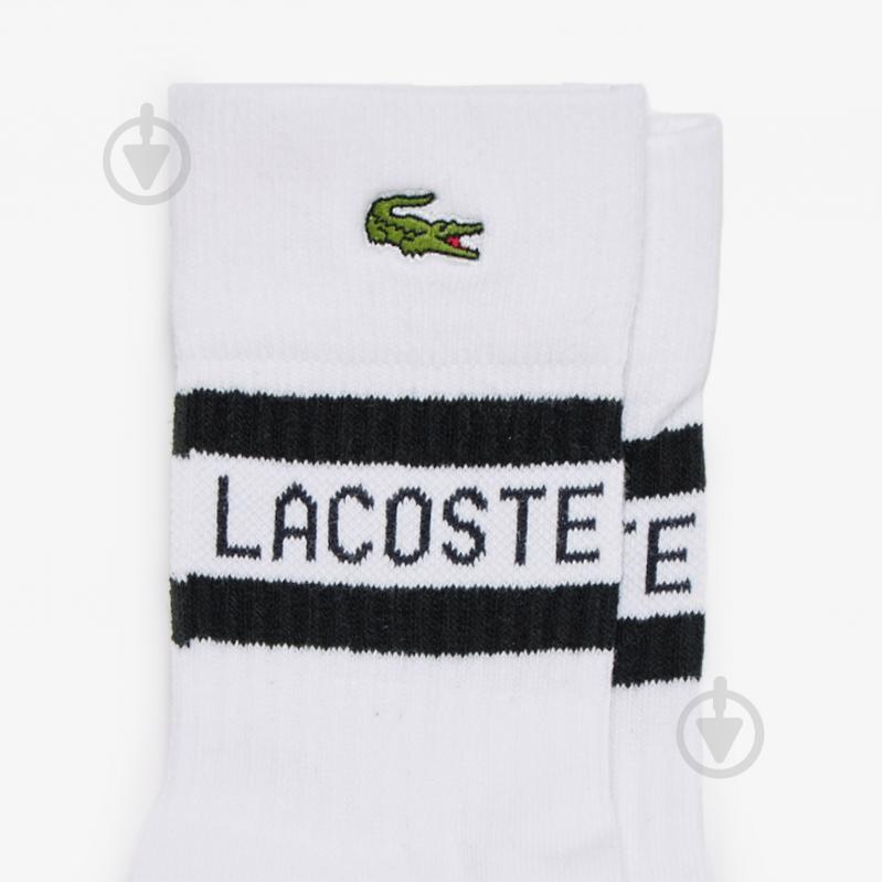 Носки Lacoste RA5401AU8 р.4 белый - фото 2
