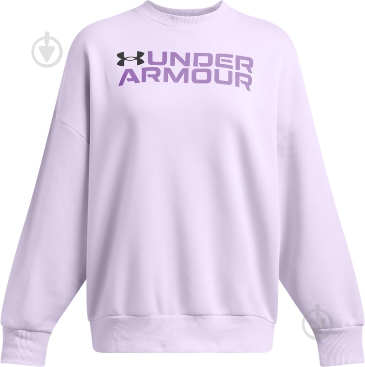 Світшот Under Armour RIVAL FLEECE WORDMARKOS CREW 1386513-535 р.L фіолетовий - фото 4