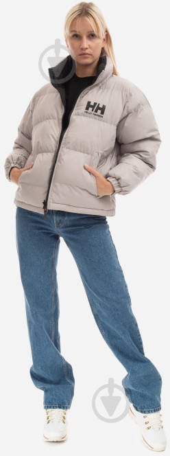 Куртка жіноча зимова Helly Hansen W HH URBAN REVERSIBLE JACKET 29664-917 р.M сіра - фото 3