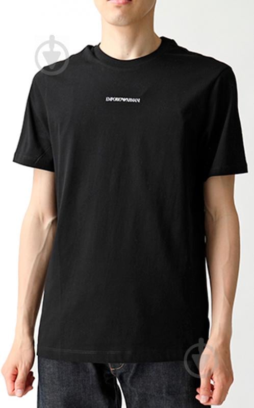 Футболка Emporio Armani T-SHIRT UOMO / MAN T-SHIRT 3G1T781J00Z-0922 р.M темно-синій - фото 1