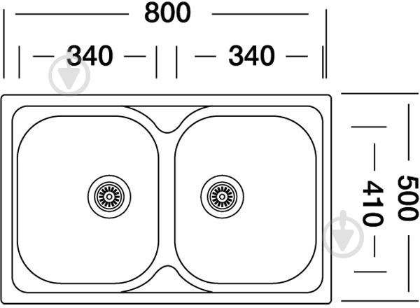 Мийка для кухні Interline ECD 195 - фото 2