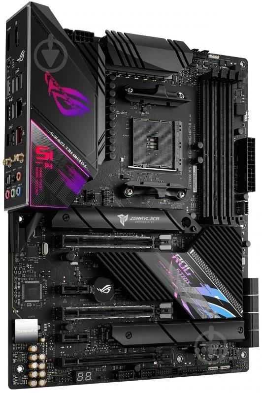 Материнская плата Asus STRIX X570-E GAM WIFI II (Socket 1200, AMD X570, ATX) - фото 2