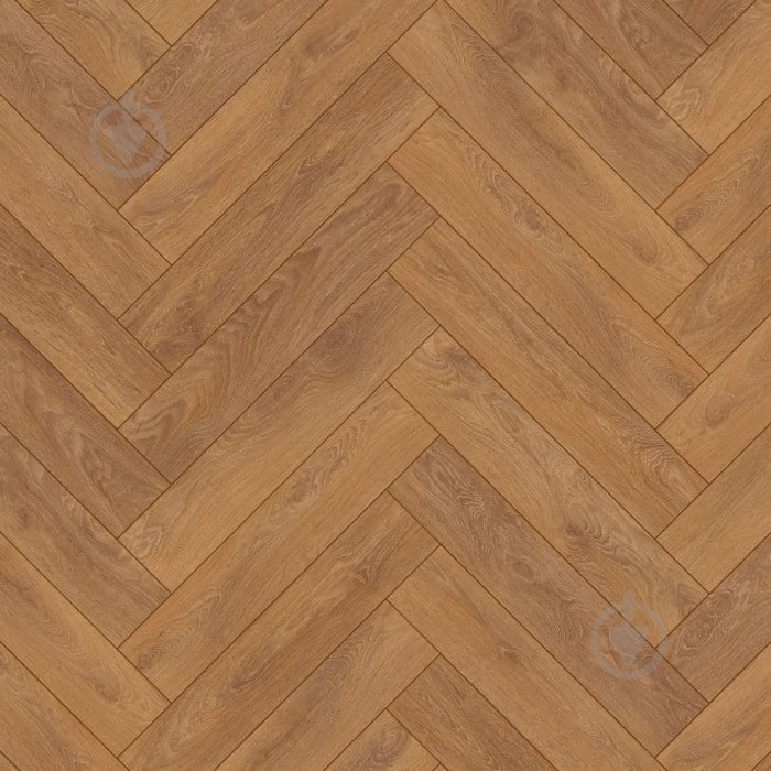 Ламінат ялинка KRONO ORIGINAL Herringbone Harlech Oak 32/АС5 8 мм (8573) - фото 1