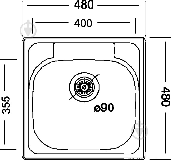 Мийка для кухні Interline ECD 309 - фото 2