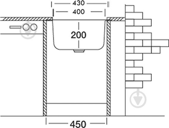 Мойка для кухни Interline EX 007 - фото 3