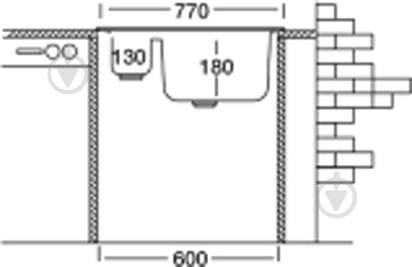 Мойка для кухни Interline EX 171 - фото 3