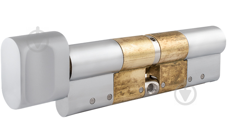 Цилиндр Abloy CY 323 UT MCR (31,5Tx37,5) ключ-вороток 69 мм матовый хром - фото 1