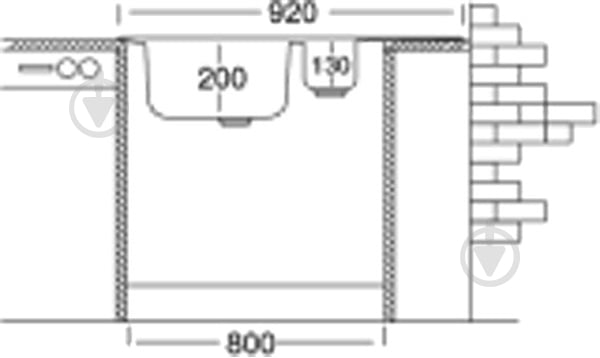 Мойка для кухни Interline EX 191-K - фото 3 Мойка для кухни Interline EX 191-K - фото 3