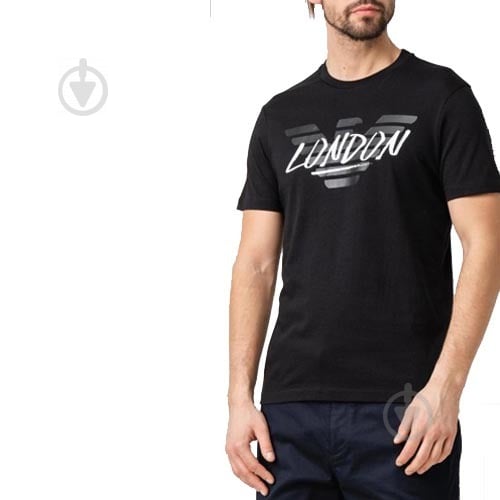 Футболка Emporio Armani T-SHIRT UOMO / MAN T-SHIRT 3G1TA41J00Z-0999 р.S черный - фото 2