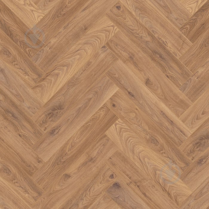 Ламинат елочка KRONO ORIGINAL Herringbone Firebrand Oak 32/АС5 8 мм (K450) - фото 1