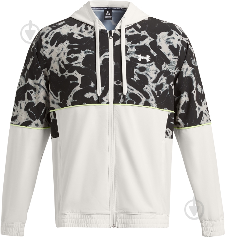 Джемпер Under Armour BASELINE PRTD WOVEN JACKET 1387573-114 р.L різнокольоровий - фото 3