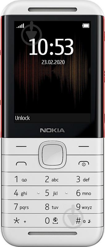 Мобільний телефон Nokia 5310 white - фото 2