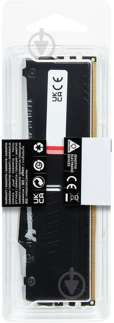 Оперативная память Kingston DDR5 SDRAM 16 GB (1x16GB) 6000 MHz (KF560C30BBA-16) Fury Beast Black - фото 8