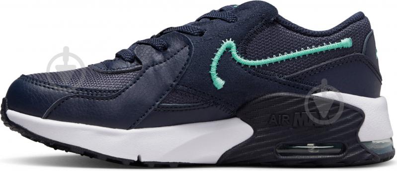 Кросівки для хлопчиків демісезонні Nike AIR MAX EXCEE PS FB3059-400 р.31 сині - фото 4