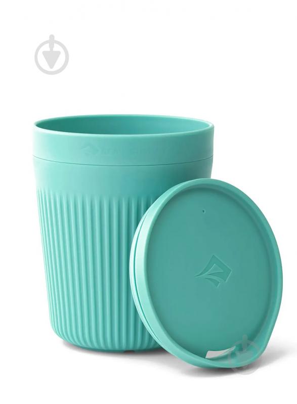 Кухоль Sea To Summit ø93 мм 127 мм 0,475 л PASSAGE INSULATED MUG Aqua Sea Blue - фото 2