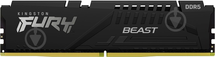 Оперативная память Kingston DDR5 SDRAM 16 GB (1x16GB) 6800 MHz (KF568C34BB-16) Fury Beast Black - фото 1