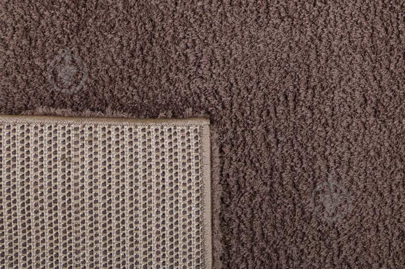 Дорожка Ozkaplan Karpet Gold Shaggy dark beige 1 м - фото 2