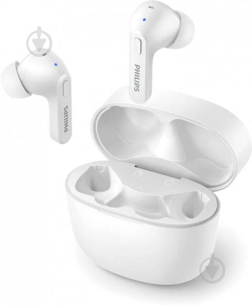 Наушники Philips True Wireless IPX4 white (TAT2206WT/00) - фото 3