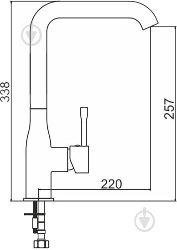 Змішувач для кухні Interline Loft new Old white - фото 2