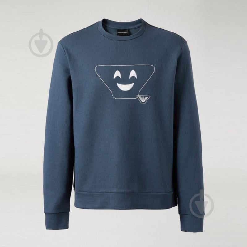 Джемпер Emporio Armani FELPA UOMO / MAN SWEATSHIRT 3Z1ML11JQVZ-0926 р. M темно-синий - фото 1