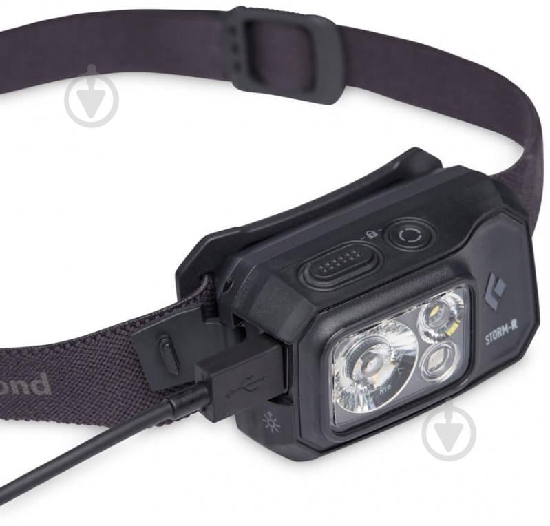 Ліхтарик на голову Black Diamond STORM 500-R HEADLAMP BD6206750002ALL1 чорний - фото 2