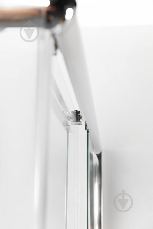 Душова кабіна AquaStream Ethos 100S розпашна прозора - фото 4
