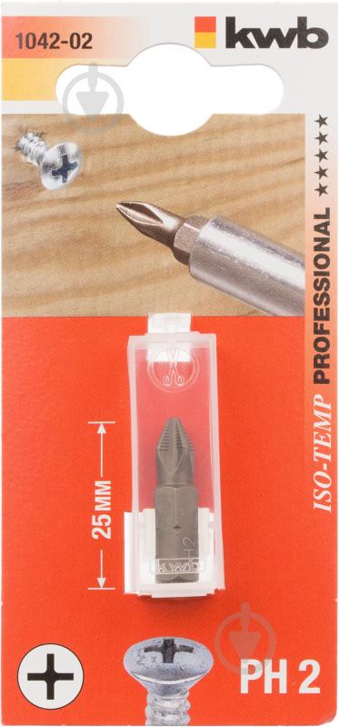 Бита KWB 1/4 PH2x25 мм 104202 - фото 2