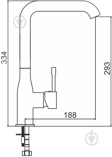 Смеситель для кухни Interline Loft terra - фото 4