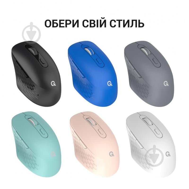 Мышка OfficePro Silent Click Wireless black (M230B) - фото 13