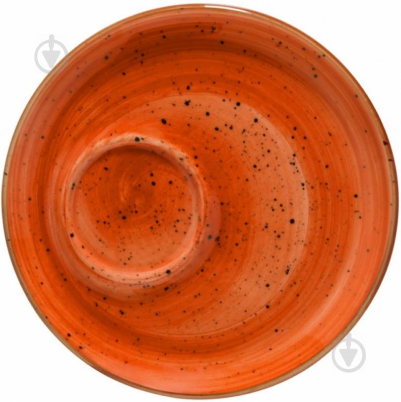 Блюдце під чашку для кави 12 см ATC BNC 01 ESP-T Aura Terracotta Bonna - фото 1