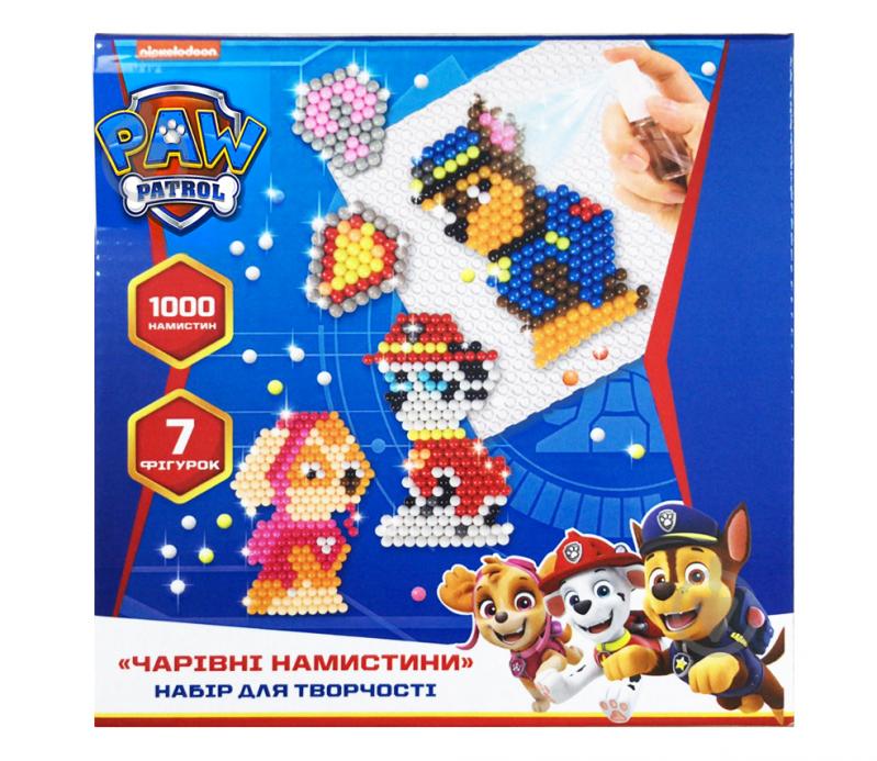 Набір для занять мозаїкою Paw Patrol Чарівні намистини 122075 - фото 1