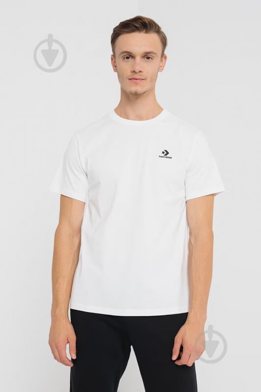 Футболка Converse Star Chevron Tee 10023876-102 р.XL белый - фото 6