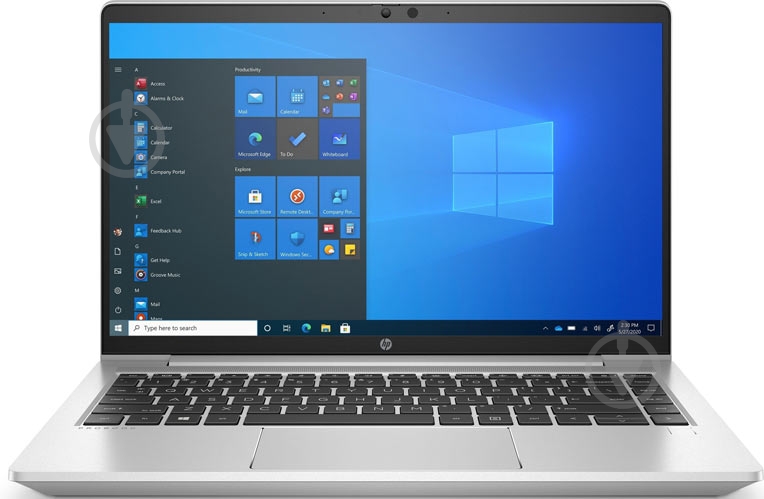 Ноутбук HP Probook 445 G8 14 (3A5M3EA) silver - фото 1