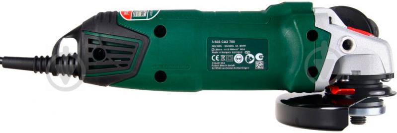 Болгарка (кутова шліфмашина) Bosch PWS 850-125 06033A2720 - фото 4