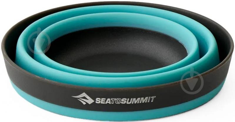 Кухоль Sea To Summit 101 мм 0,355 л FRONTIER UL COLLAPSIBLE CUP Aqua Sea Blue - фото 2