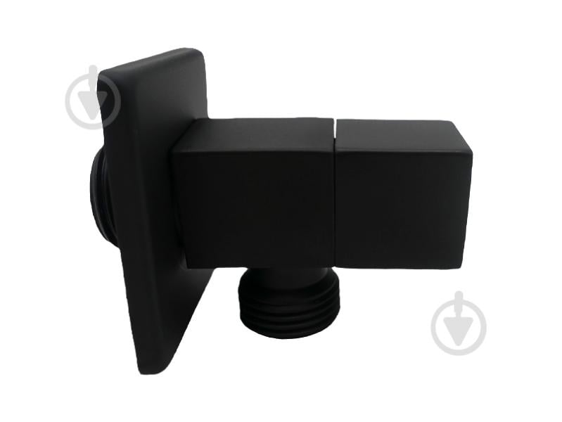 Кран угловой ASCO 1/2"х1/2" для сантехприборов Matte Black AS-AV-009 - фото 3 Кран угловой ASCO 1/2"х1/2" для сантехприборов Matte Black AS-AV-009 - фото 3