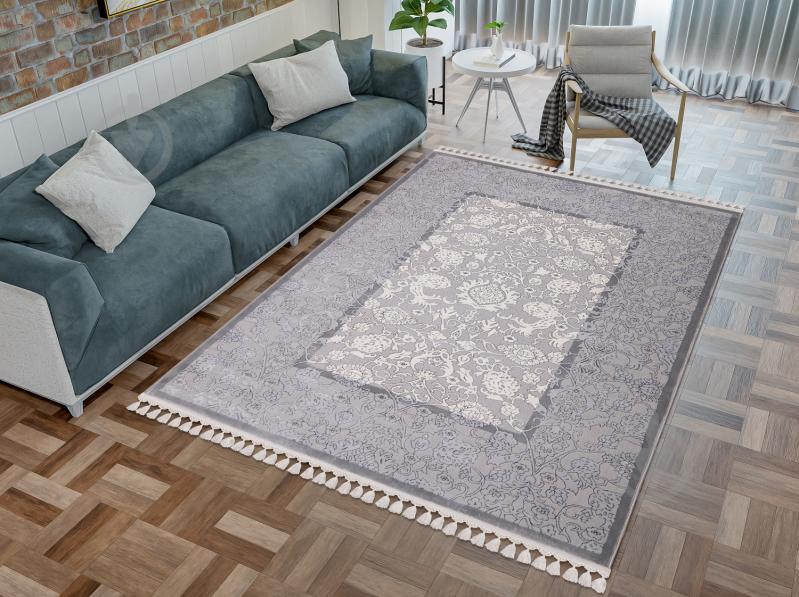 Дорожка Art Carpet Bono 0,8 м (300 P56 gray) - фото 6