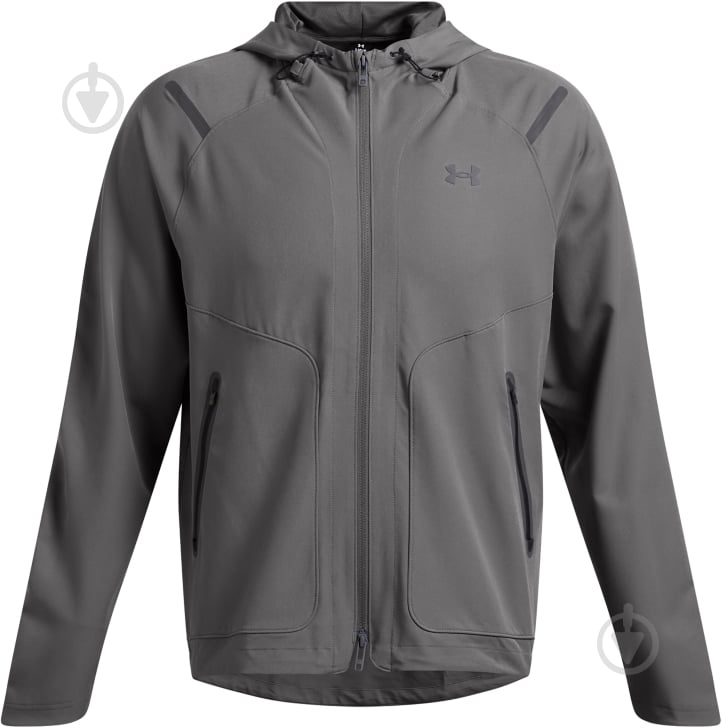 Вітрівка чоловіча Under Armour UA UNSTOPPABLE JACKET LC 1389354-025 р.L сіра - фото 6