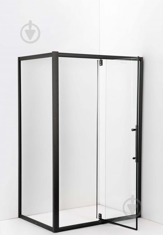 Душевая кабина AquaStream Ethos 100SR Swing ALL BLACKS - фото 4