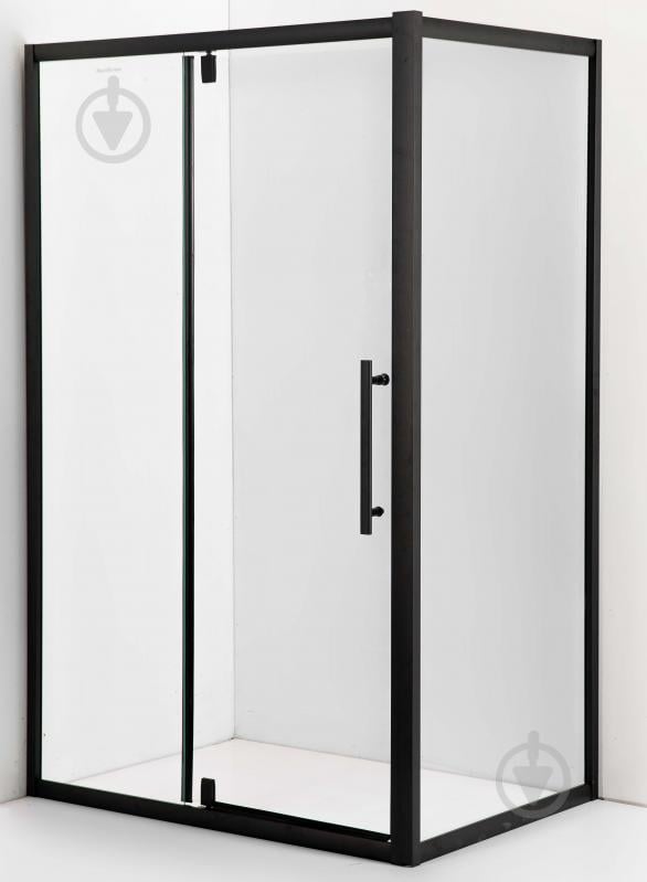 Душевая кабина AquaStream Ethos 100SR Swing ALL BLACKS - фото 1