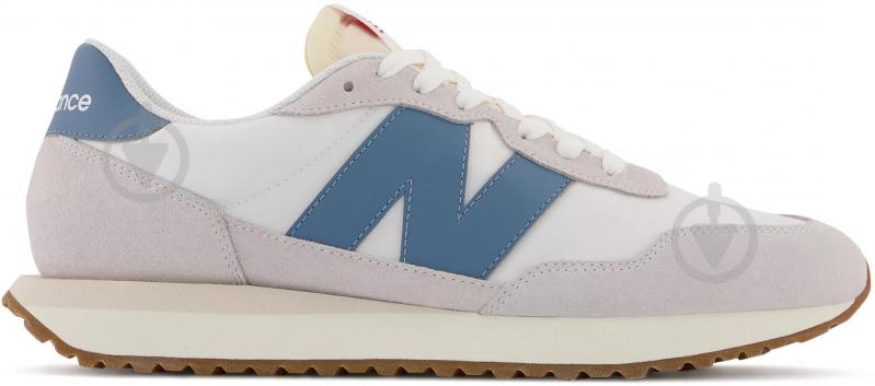 Кроссовки мужские демисезонные New Balance MS237GD р.44,5 бело-синие - фото 1