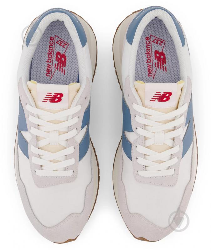 Кроссовки мужские демисезонные New Balance MS237GD р.44,5 бело-синие - фото 3