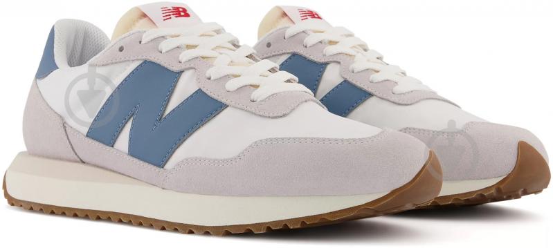 Кроссовки мужские демисезонные New Balance MS237GD р.44,5 бело-синие - фото 4