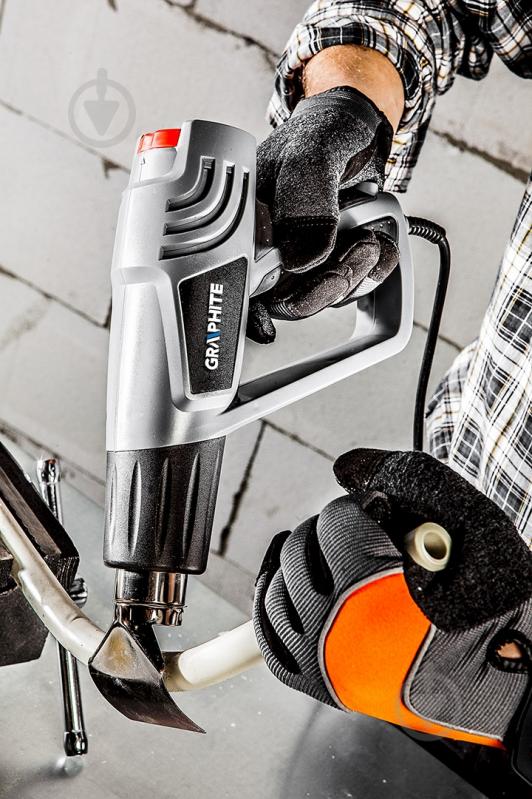 Фен строительный GRAPHITE 59G524 - фото 2