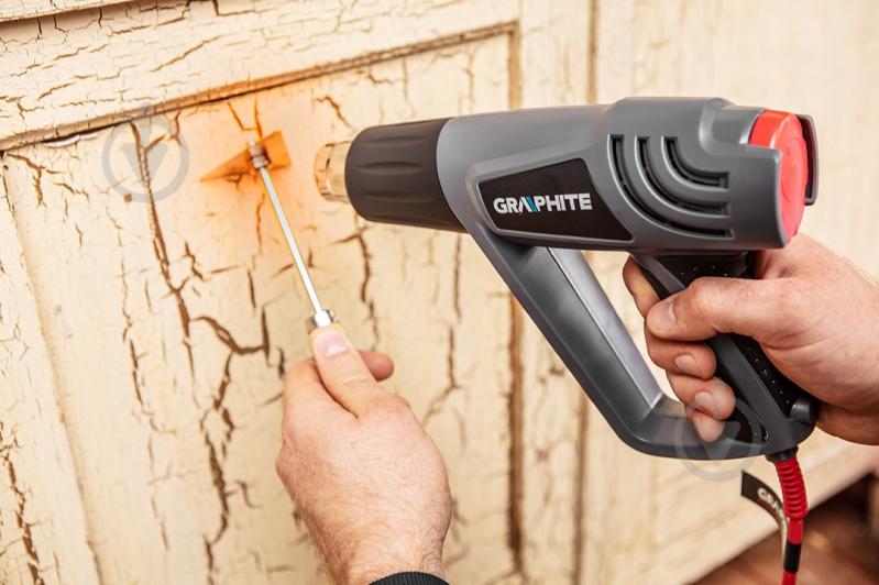 Фен строительный GRAPHITE 59G524 - фото 4