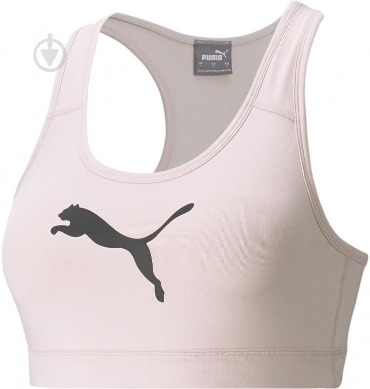 Бра Puma Mid Impact 4Keeps Bra 52030436 р.2XL розовый - фото 1