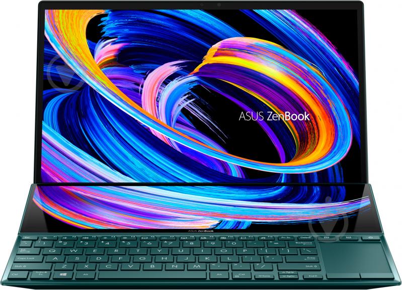 Ноутбук Asus ZenBook Duo UX482EG-HY032T 14 (90NB0S51-M00390) celestial blue - фото 5