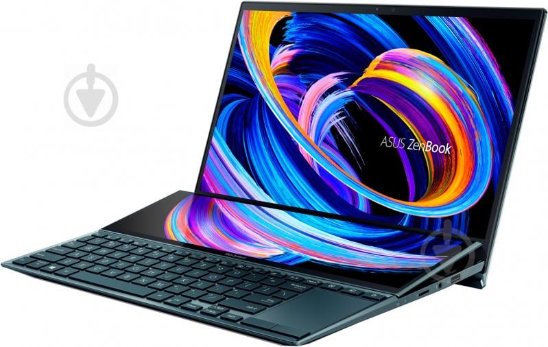 Ноутбук Asus ZenBook Duo UX482EG-HY032T 14 (90NB0S51-M00390) celestial blue - фото 4