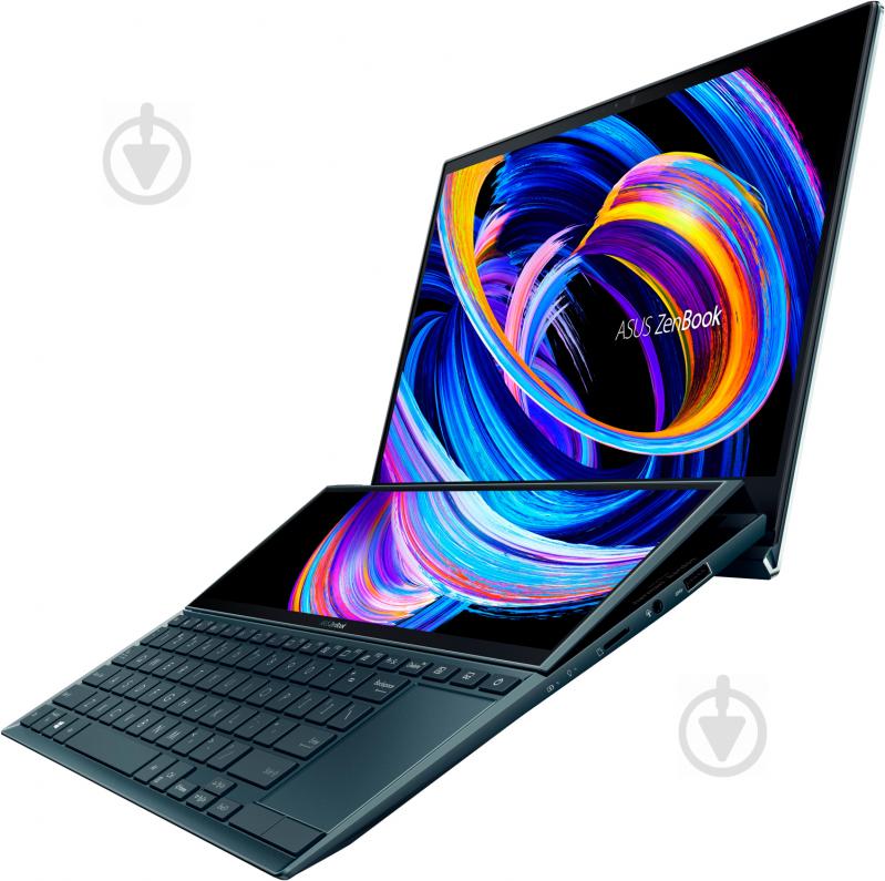 Ноутбук Asus ZenBook Duo UX482EG-HY032T 14 (90NB0S51-M00390) celestial blue - фото 8