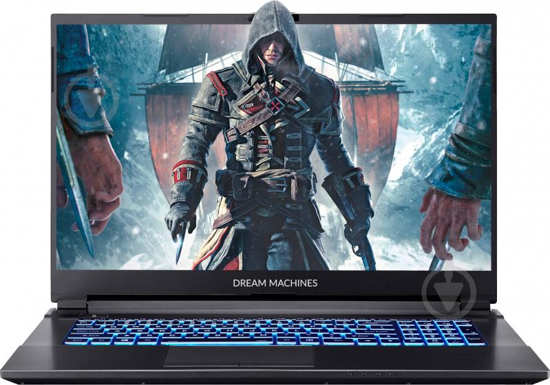 Ноутбук Dream Machines G1650Ti-17 17,3 (G1650TI-17UA52) black - фото 1